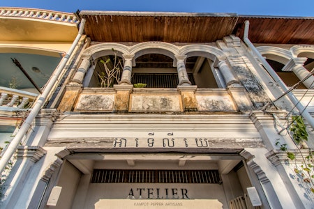 Bloom Architecture Renovated Atelier Kampot, a Historic Mixed-use Shop House