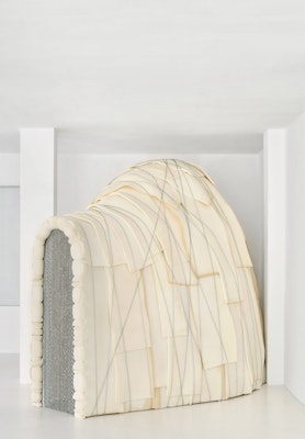 Tiny Igloo Made of Recycled Foam in "Winter Bedroom" by Takk