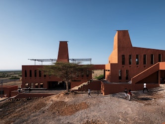 Startup Lions Campus by Francis Kéré Inspired by Ant House Mounds