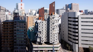Preservation of Pod A606 of the Nakagin Capsule Tower After Demolished