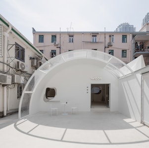 All-White Store in Shanghai Inspired by Mountain Arches