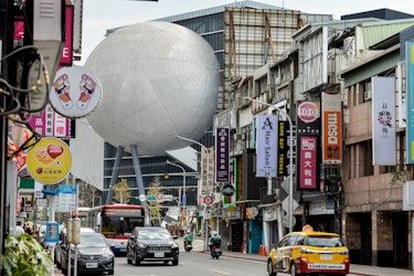 Taipei Performing Arts Center: Planet Theater Leaning On A Cube