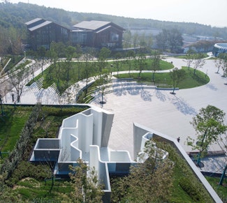 GN Architect Designed Public Toilets Inside the Hillsides of China Tourism Village