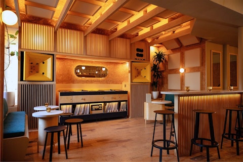 Musicalization of the Interior Design of Brooklyn Eavesdrop Bar