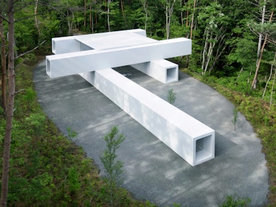 Nendo's Latest Work, Culvert Guesthouse: Exploration of Infrastructure Elements for Architecture
