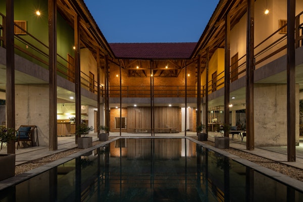 Hachi Homestay & Spa: Tranquility and Beauty Summarized in One Place by SILAA Architects