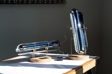 Coffee-Making Tools from Solar-Powered Glass Tubes