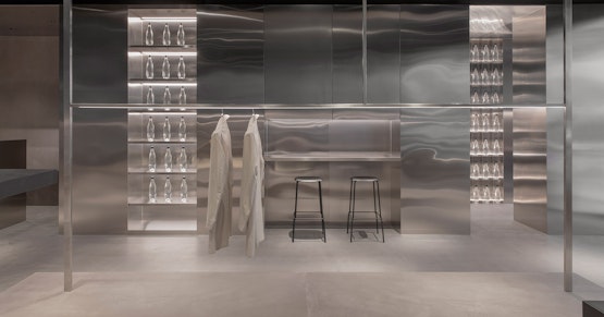 The Interior Design of Nino Alvarez Store with Minimalist Concept