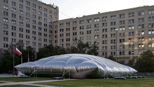 Stunning Inflatable Stage for Chile's Architecture Biennial