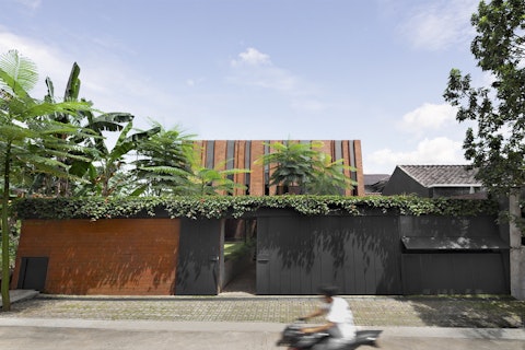 Guntur House: Compact Tropical House, By PSA Studio