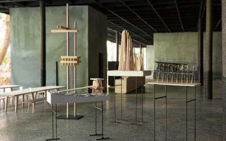 Exhibitions Inside Werkraum Haus Designed by Peter Zumthor