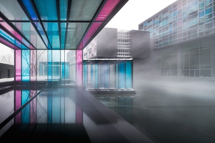5 Buildings with Colored Glass Elements as Concepts