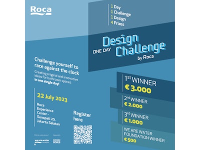 One Day Design Challenge 2023 by Roca is Calling for Entry