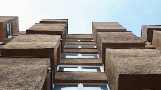 The Karowa District Face in a Historic Quarter with Brutalism