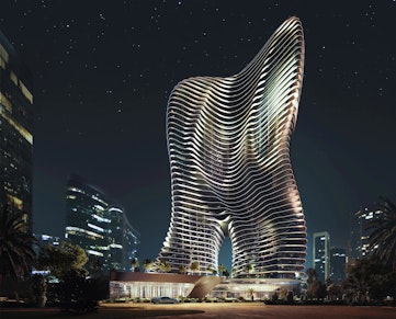 The First Residential Skyscraper with Bugatti Style in Dubai