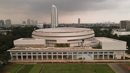 Roof System for Indonesia's Largest Indoor Basketball Stadium