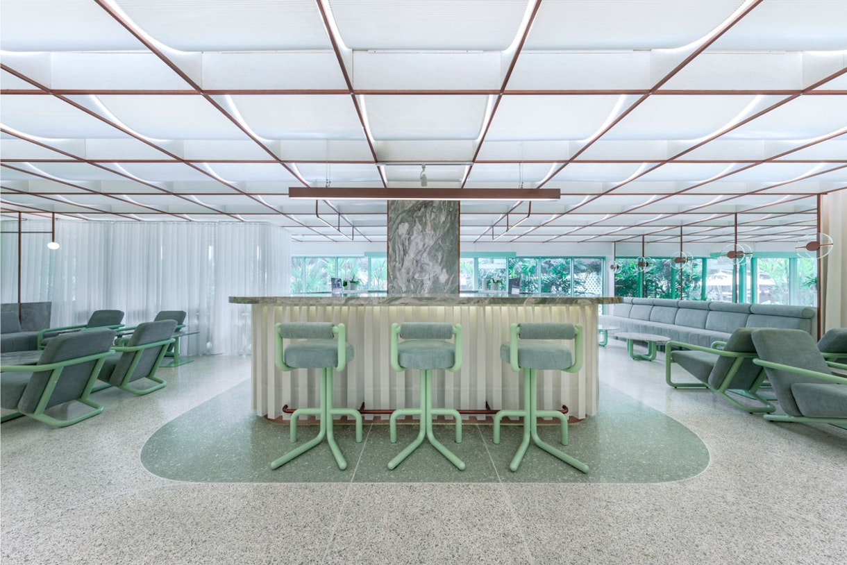 Greeny yet Calming Spa Building in Bangkok by Space Popular